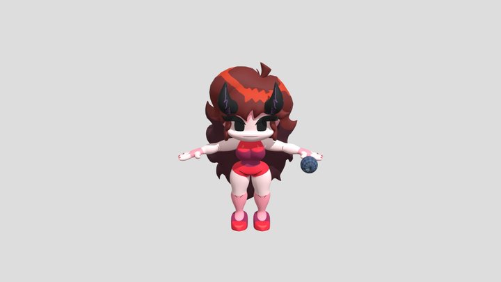 Girlfriend (sprinklez) 3D Model