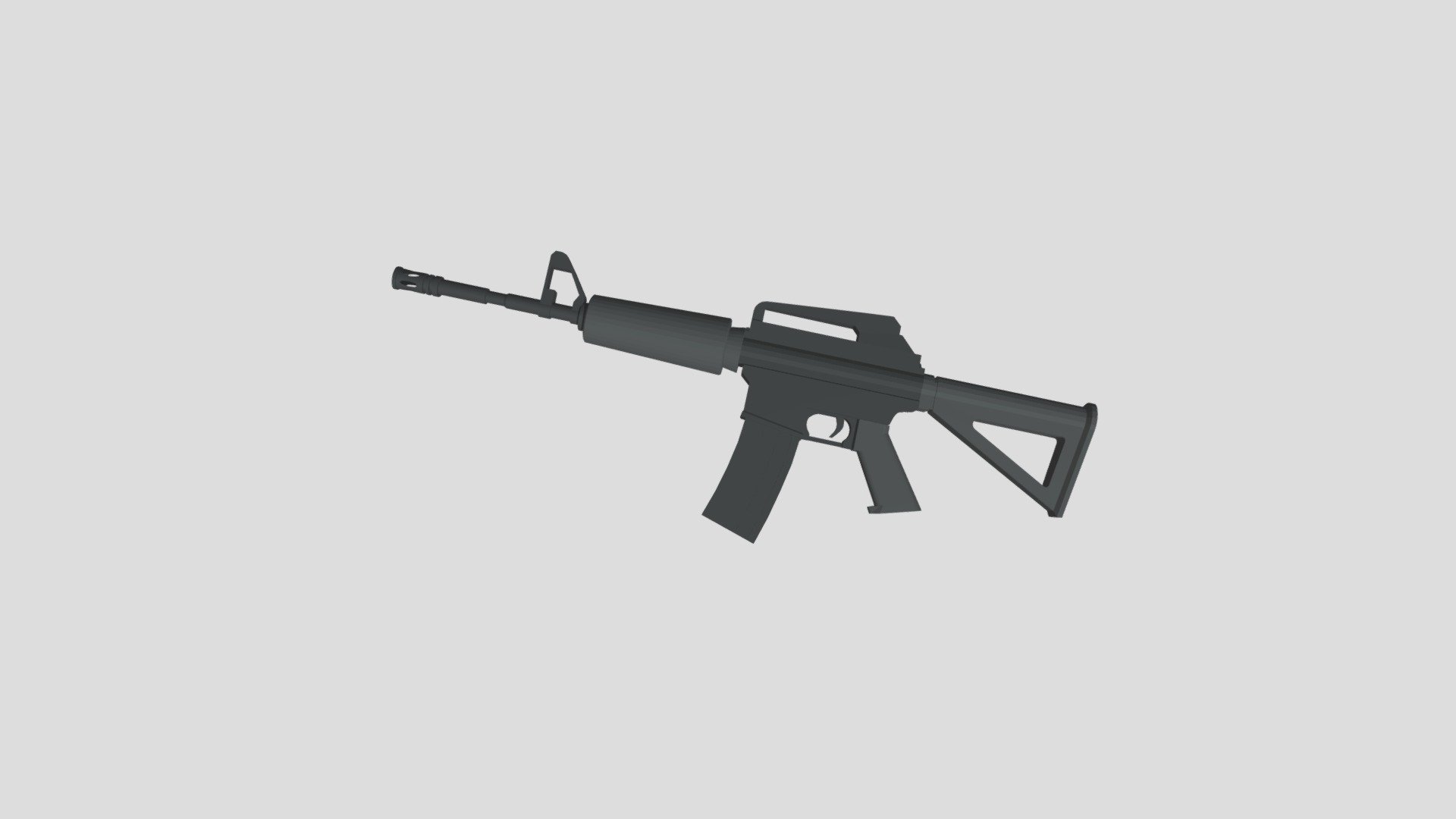 LowPoly M4A1