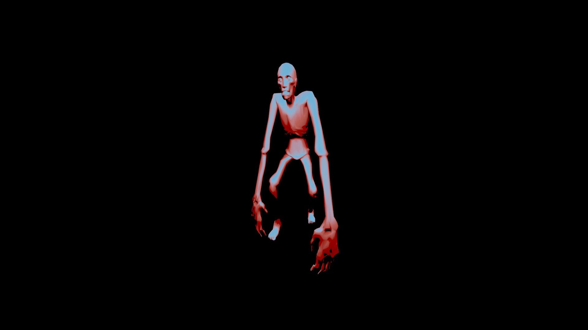 Scp 096 all animations Download Free 3D Model By Red jakob kush367 