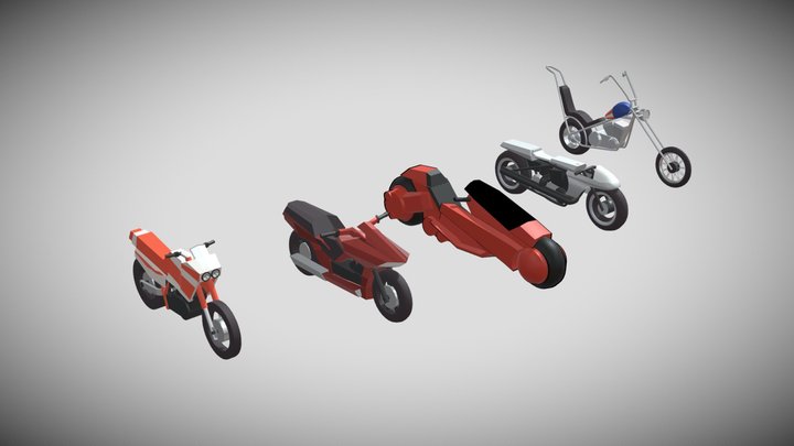Bikes Draft practice 3D Model