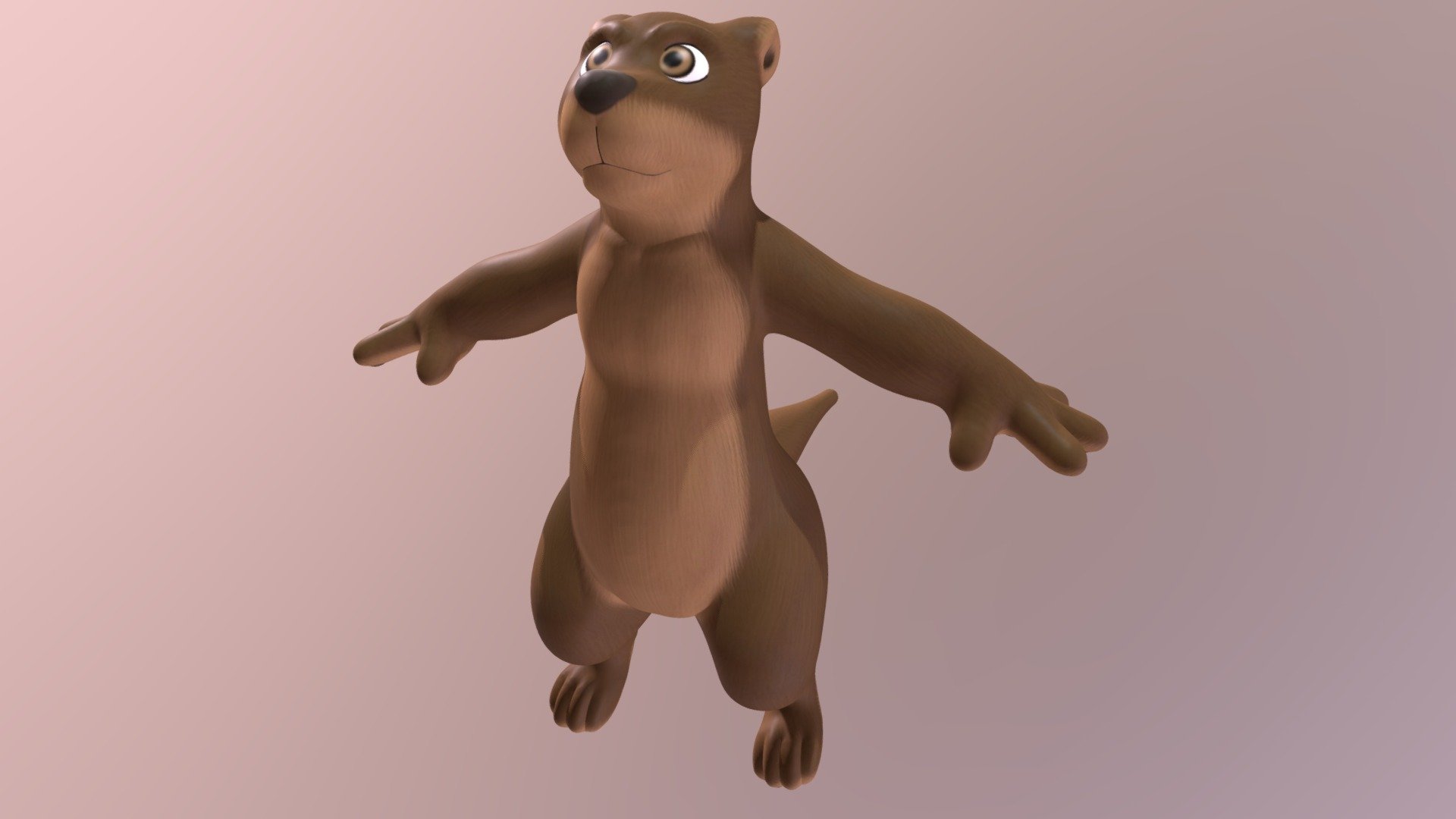 Animal making T pose 