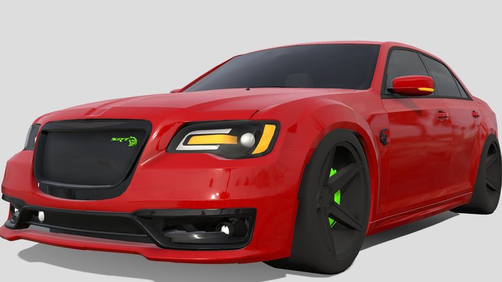 Chrysler 300 SRT Hellcat 3D Model
