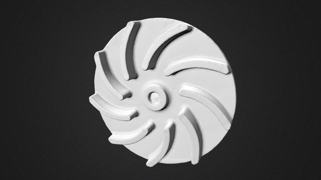 Impeller 3D Scan