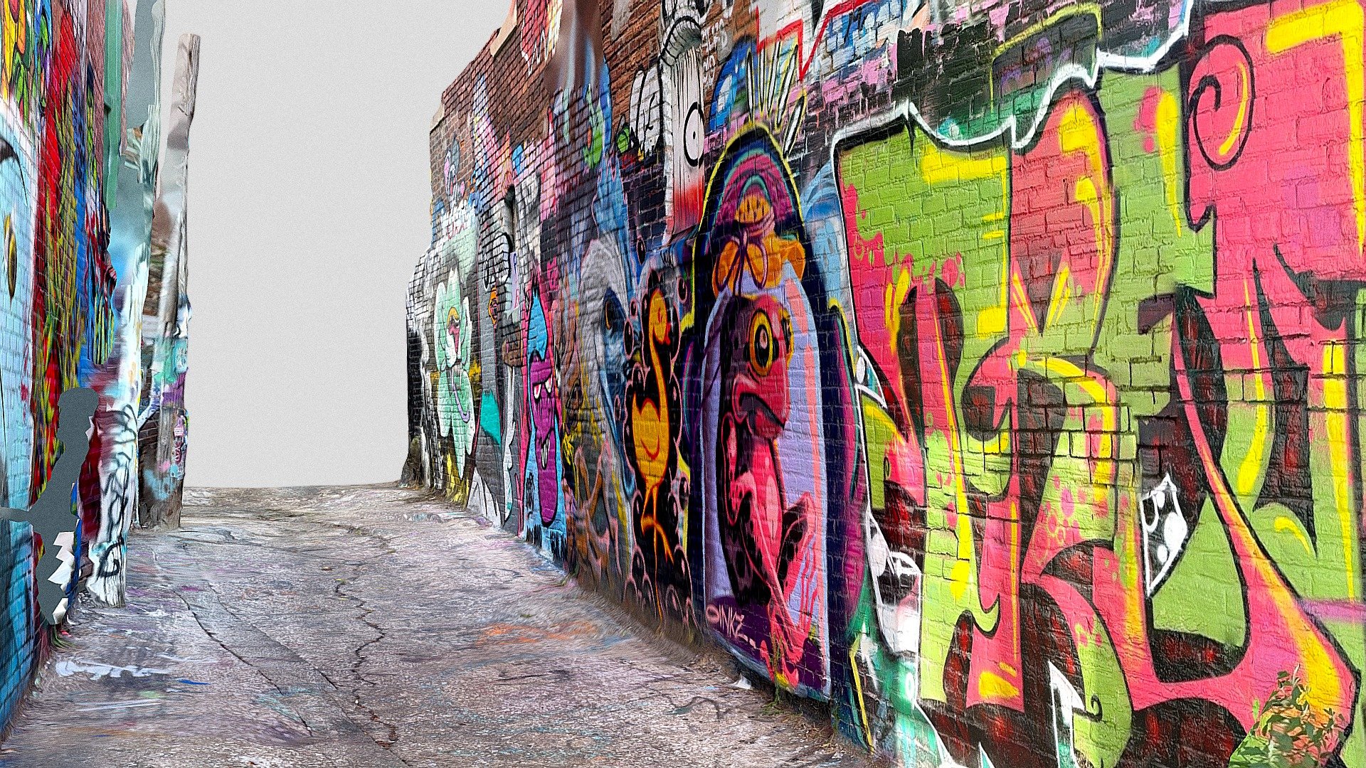 326 KC Graffiti Download Free 3D model by alexdelker [82ba5f2