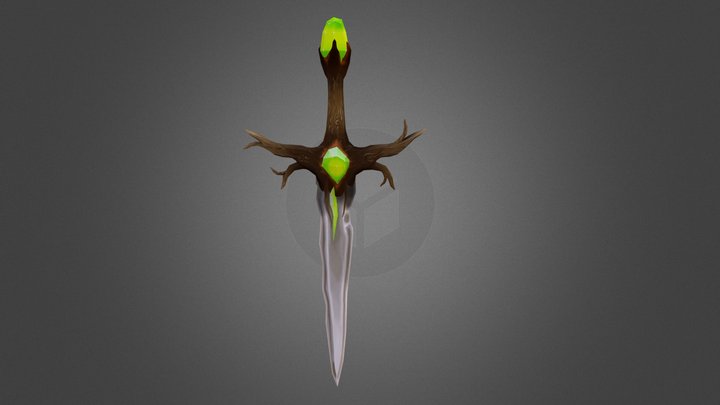 Elderwood Sword 3D Model