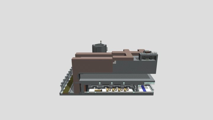Blocco Struttura Personale 3D Model