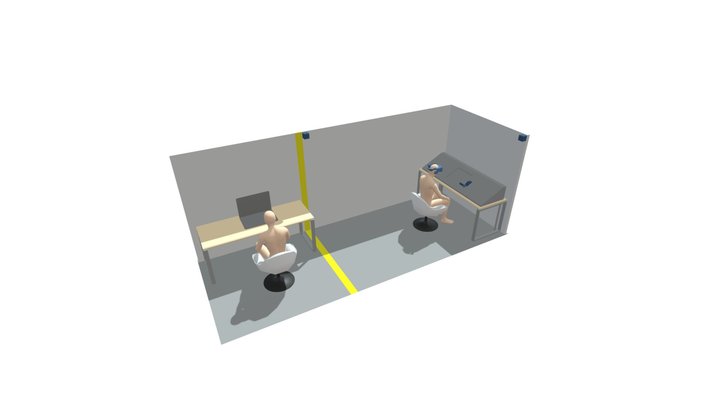Simulador VR 3D Model