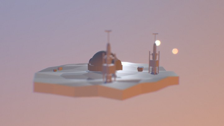 Tatooine 3D Model