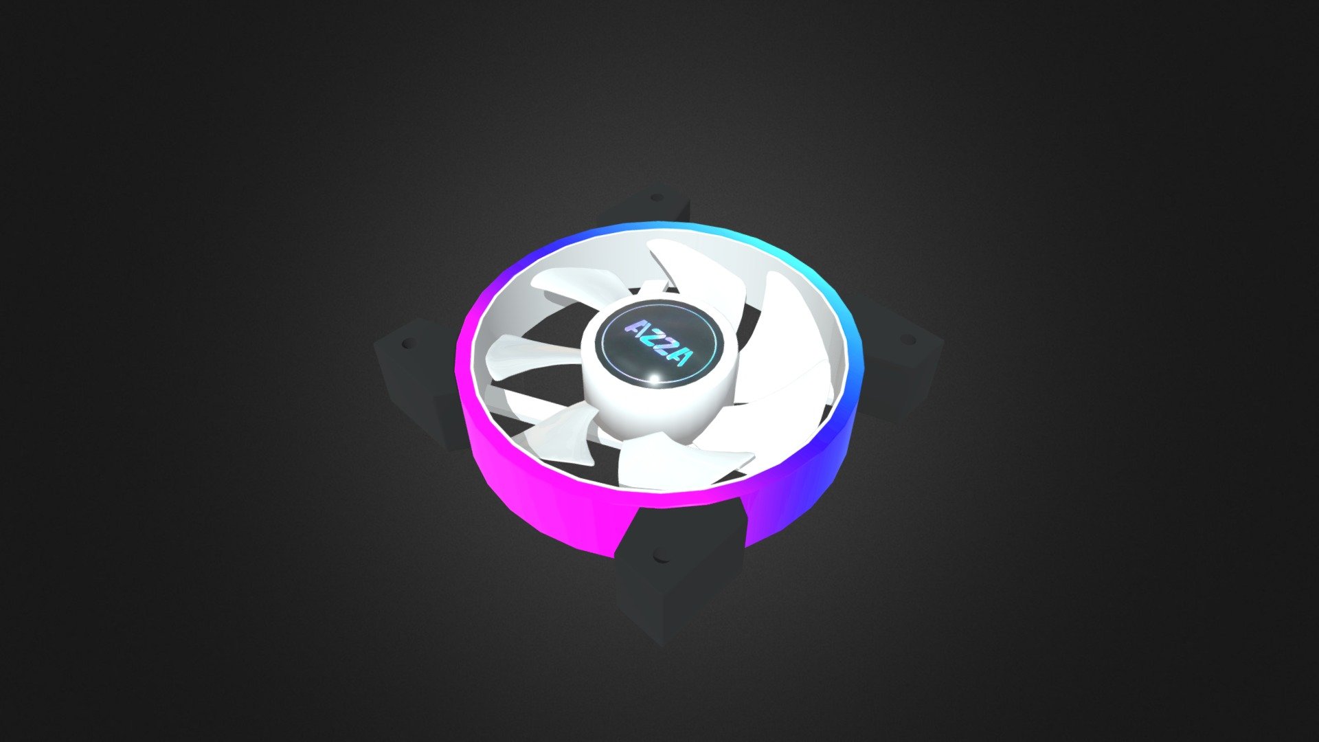 RGB Fan - Download Free 3D model by Noah (@Noaah) [82bcfdc] - Sketchfab