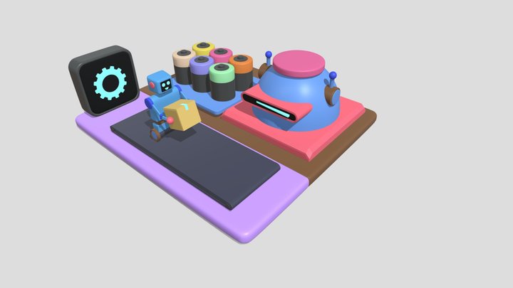 Robot_01 3D Model
