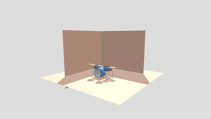 Drumkit 3D Model