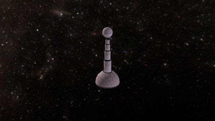 RemoteTech Antenna 3D Model