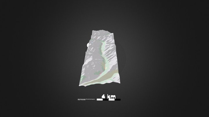 长穿毕_等高地图 – Gratis 3D-model STL
