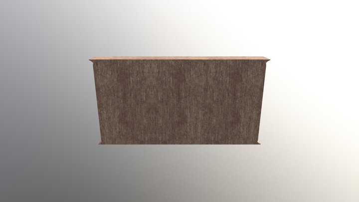 Bookshelf 3D Model