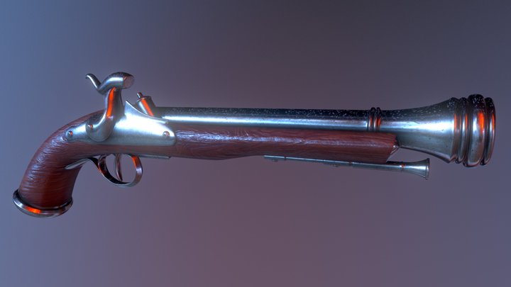 Blunderbuss 3D Model