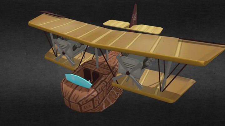 Flying Circus 1DAE 3D Model