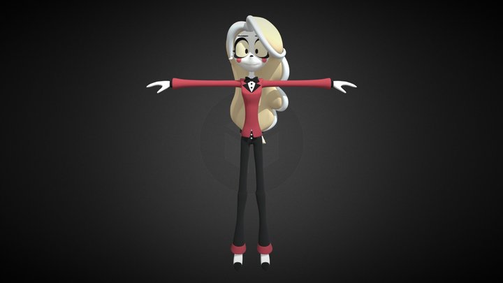 Charlie - Hazbin Hotel - Pilot Version 3D Model