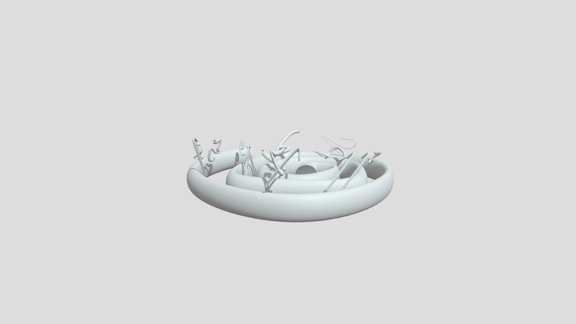 Abstract clock