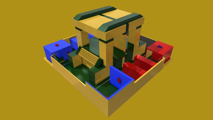 Plant the Bomb" PvP mode Map Complete – Modelo 3D gratuito STL