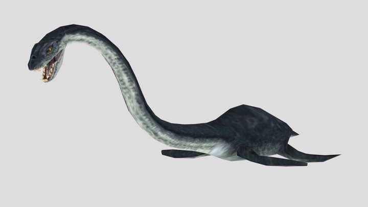Dino Crisis 2 - Plesiosaurus Variant 2 3D Model