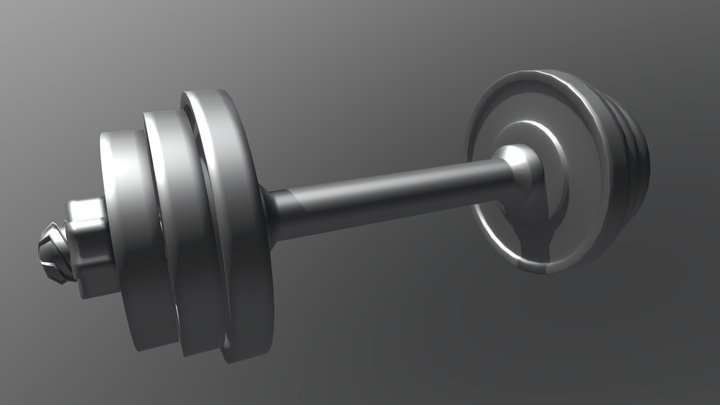 simple dumbbell – Modello 3D gratuito STL