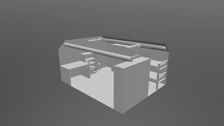 Bunkerlayout 3D Model