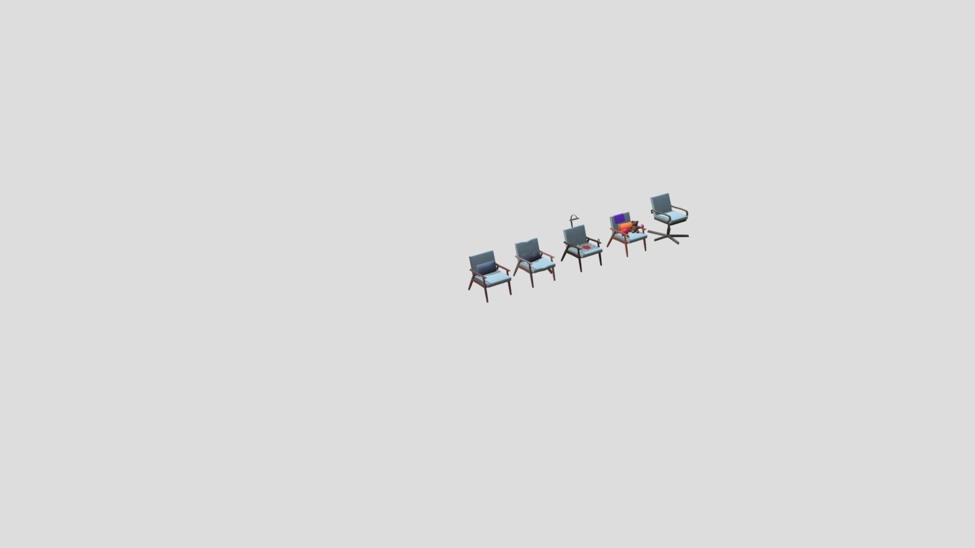 5 items - 3D model by Lenabe [82c1187] - Sketchfab