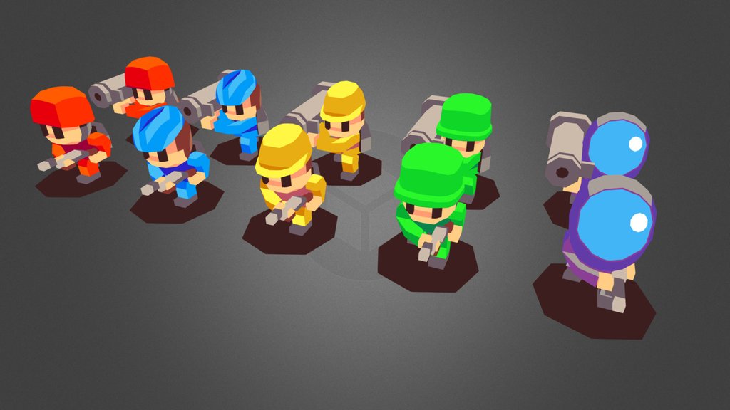 Advance Wars Infantry & Mech Units