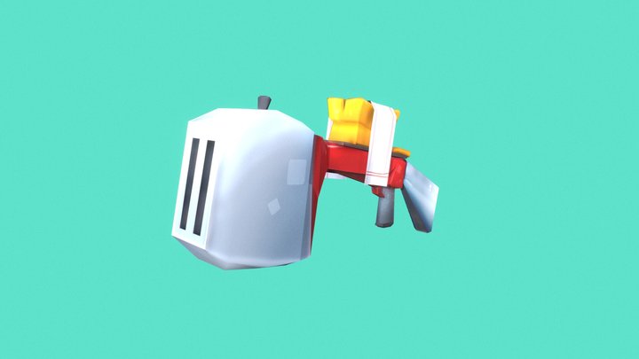 Pis'toast 3D Model