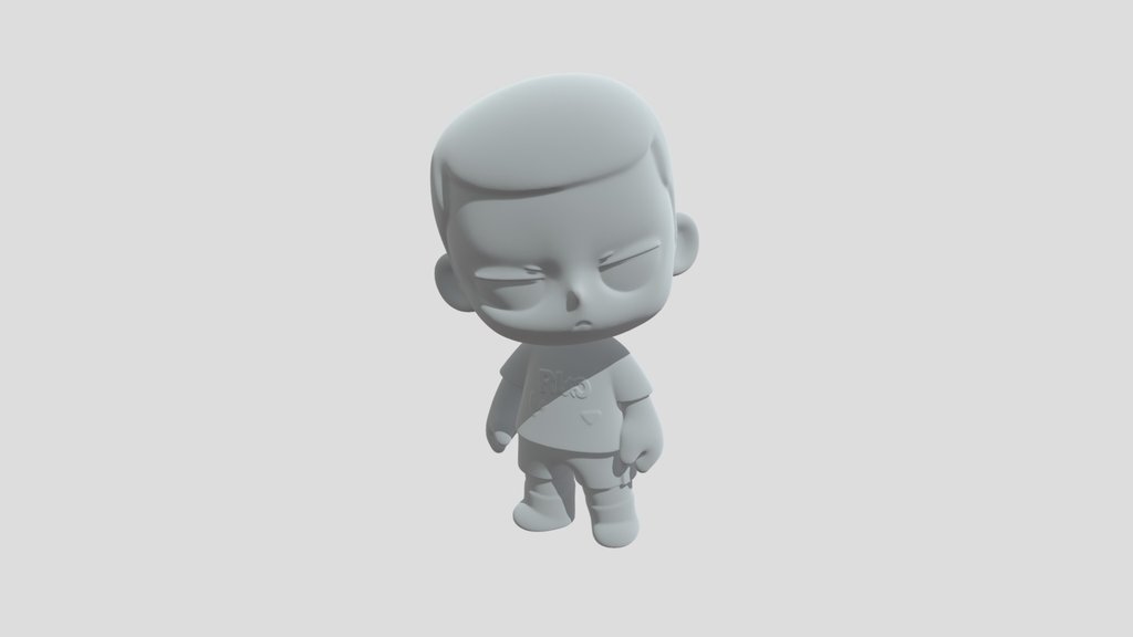 Pink Kubo Figurine