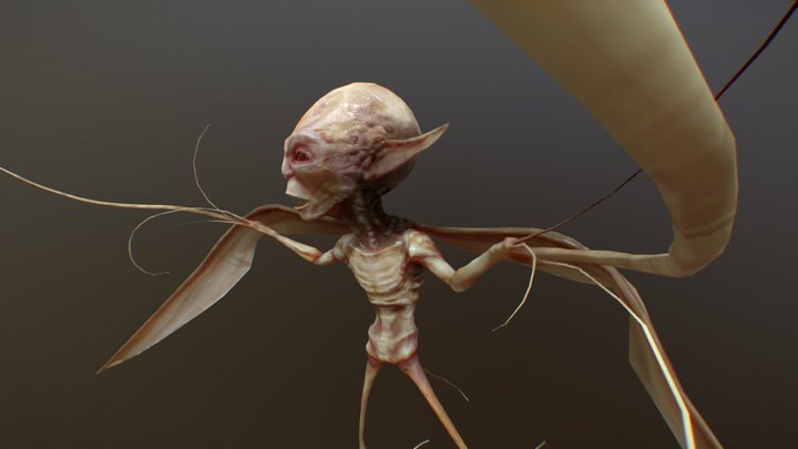 dark fairy 3D Model