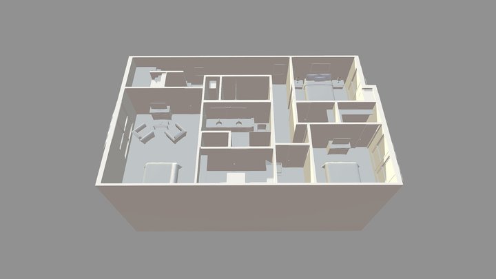 TED Unit Gv2 2nd Floor 3D Model