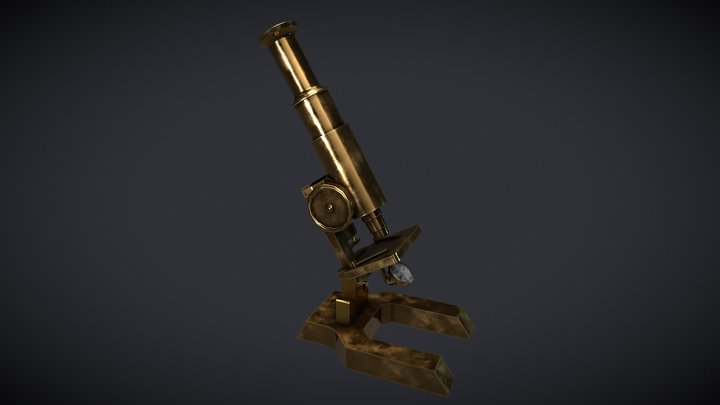 Microscope 3D Model