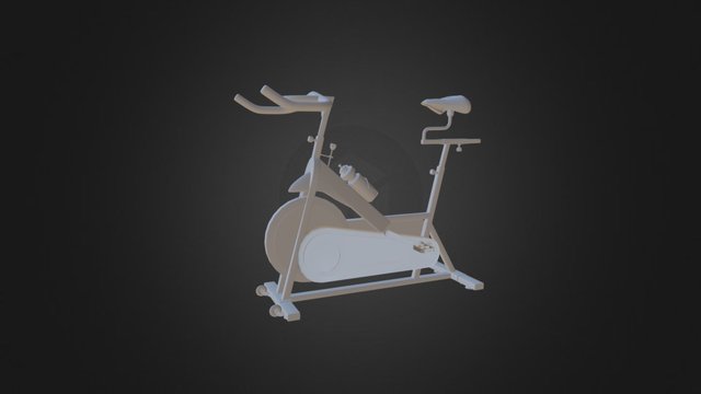 Static Bike 3D Model