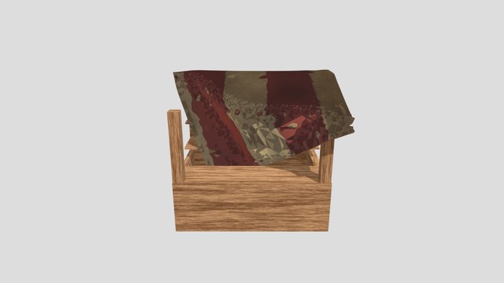 Collapsed Roof Booth CMG 3D Model