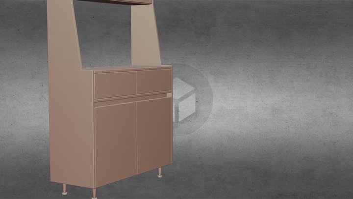 CALVETTE MUEBLE 3D Model