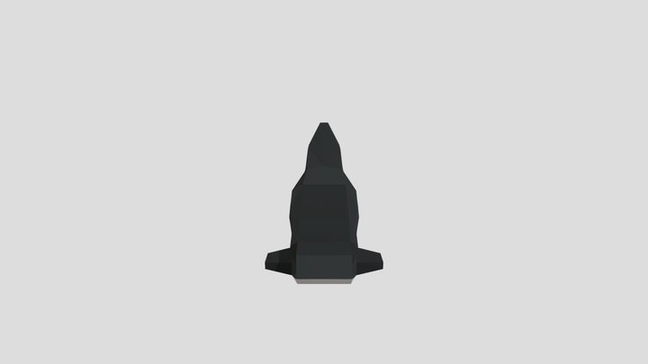 Low Poly Killer Whale 3D Model