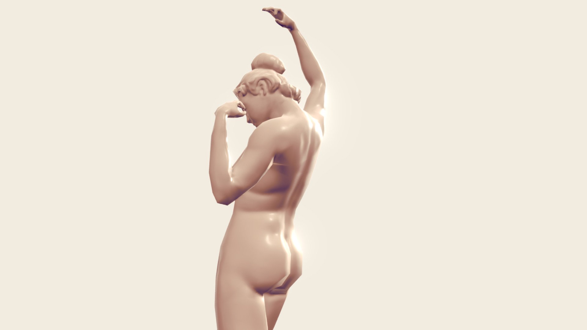 La Primavera Scultpure (Low-Poly)