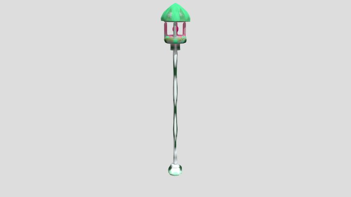 low poly light 3D Model