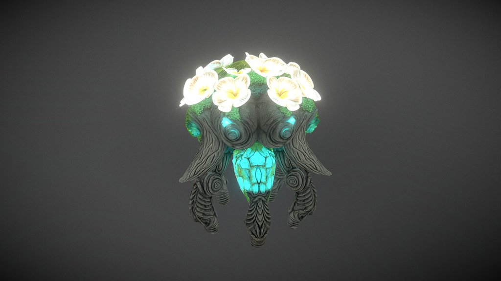 GA-CRE-009-Mythical Bloom-Back Grazer