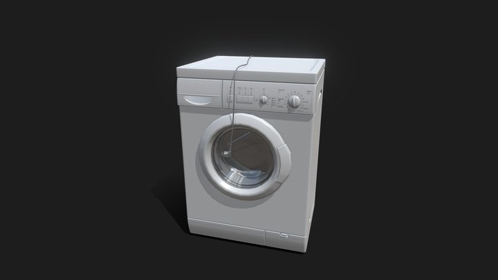 Washing Machine (new) 3D Model