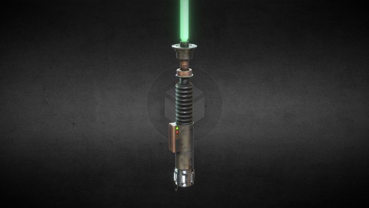Star Wars, Return of the Jedi, Luke's Lightsaber 3D Model