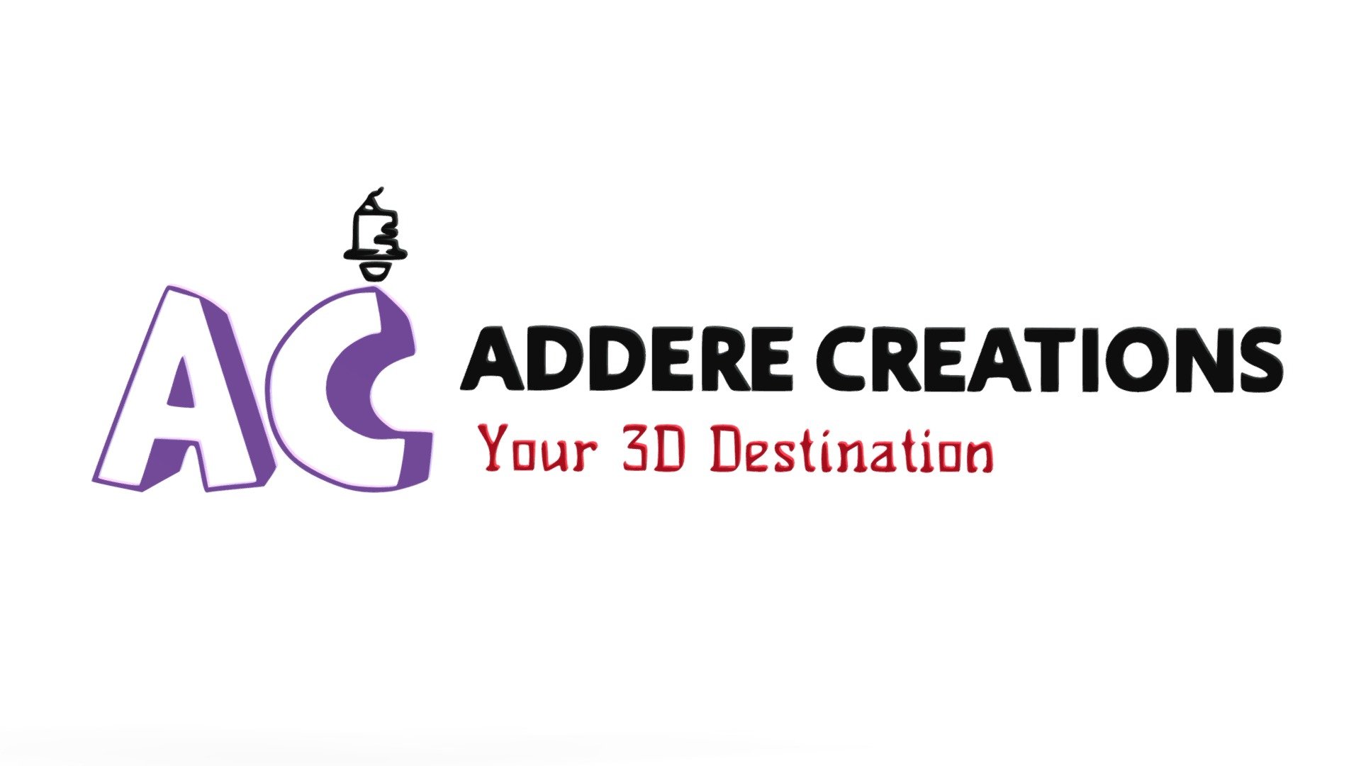 Addere Creations - Logo in 3D