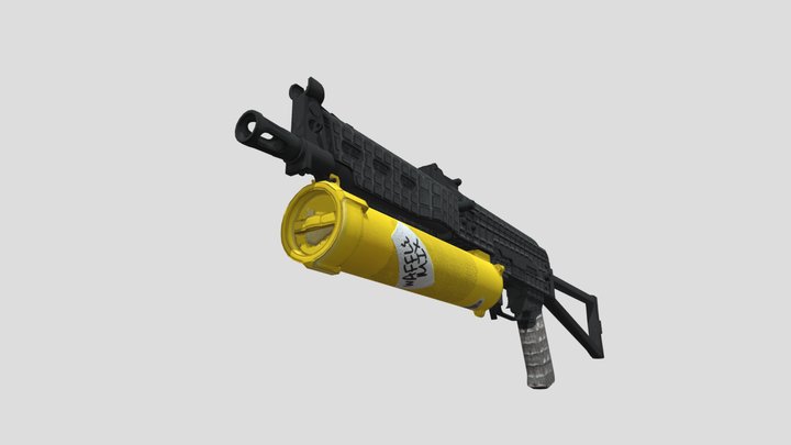 INARM: PP-Bizon Waffle Iron 3D Model