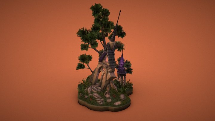 [STUDENT WORK] GOTHIC RUINS 3D Model