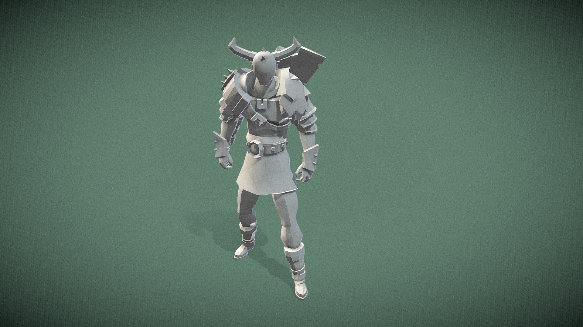 Soullike Style Axeman _Common Animations - 3D model by DexStudio ...