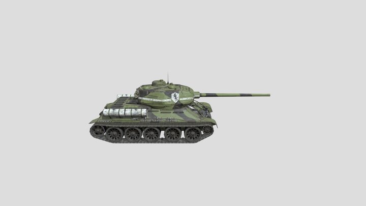 T-34-85 Victory – Modèle 3D gratuit STL