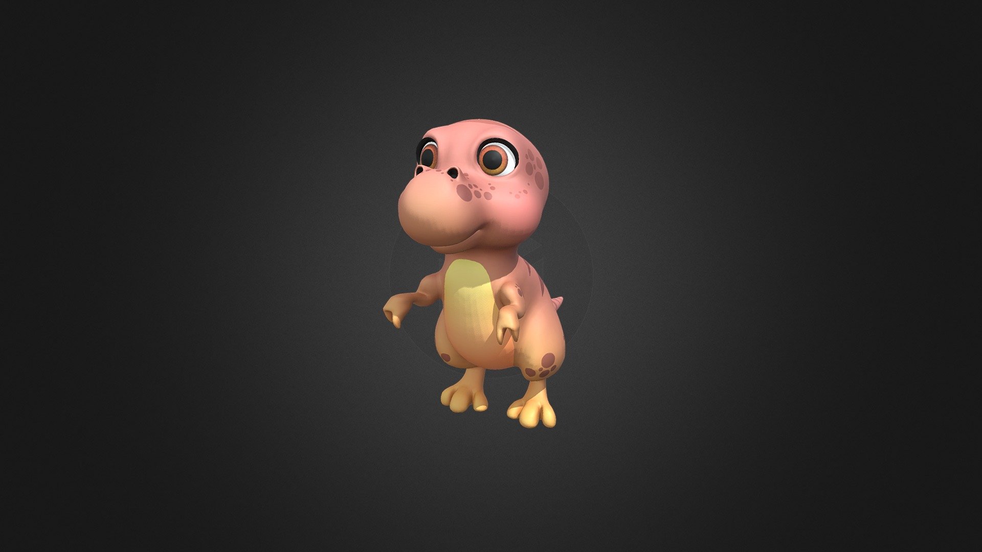 Asset - Cartoons - Dinosaur T-Rex Rigged - Buy Royalty Free 3D model by ...