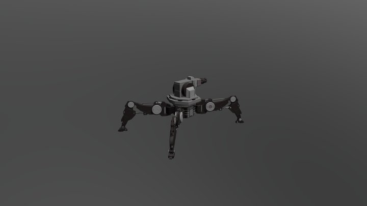 Robot_gun 3D Model