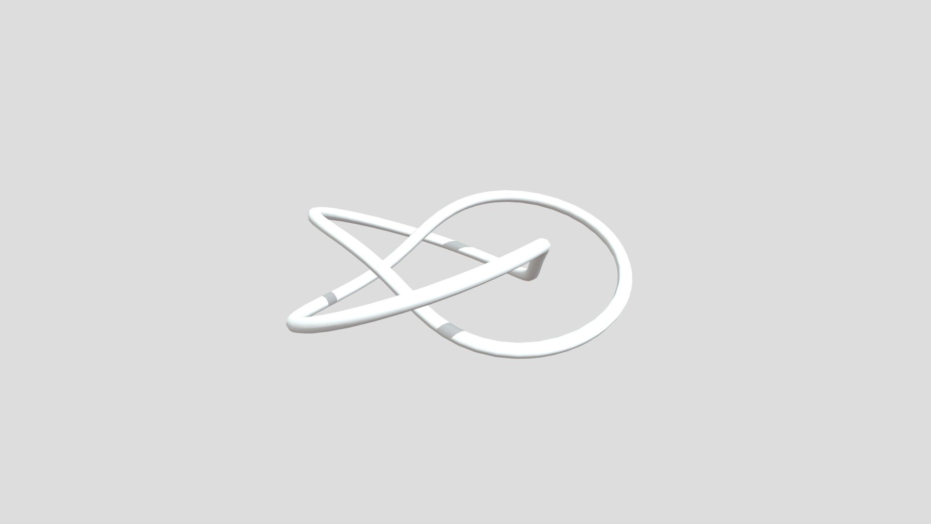 Lowpoly torus knot 3,2
